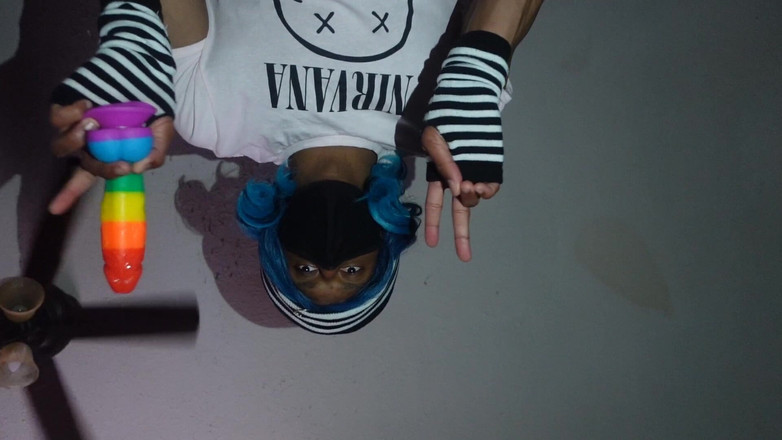 miikakawaiii: Midnight Training # 3 Cavalcando l'arcobaleno