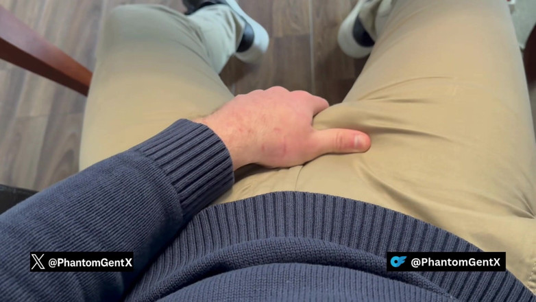 PhantomGentX: Muscular German Stepdaddy in Suit After Work - Horny Jerk off...