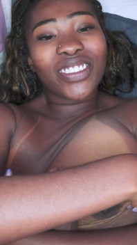 Busty Black Woman Used Her Giant Breasts to Drown My Cock