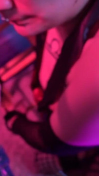 Its so Big. Teen Sucks 3rd Cock Ever and Its on Camera, Handcuffed to Chair.