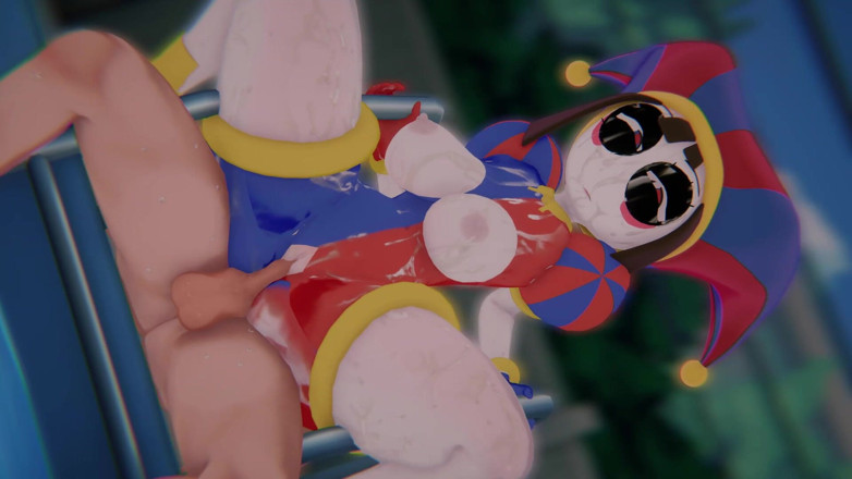 Tomu aisuman: Fortnite X Tadc Pomni Trapped in the Loop Tied up...
