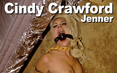 Picticon bondage and fetish: Cindy Crawford & Jenner Bound Gagged Blowjob Fuck Anal A2M Facial...