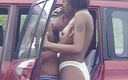 Exotic Girls: Shameless Jamaican couple!