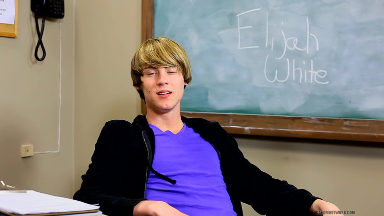 Teach Twinks: На съемочной площадке со сладким Илией