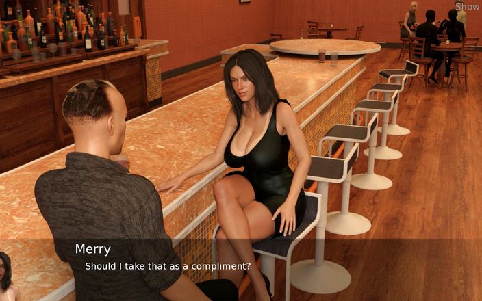 Porny Games: Project hot wife - Getting out to the pub (43)