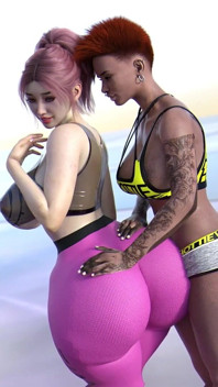 Futa gym tränare anal knullade min fru - Sassycomics.mp4