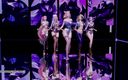 3D-Hentai Games: The baddest sexy striptease Ahri Akali Evelynn Kaisa Seraphine 3D erotic...
