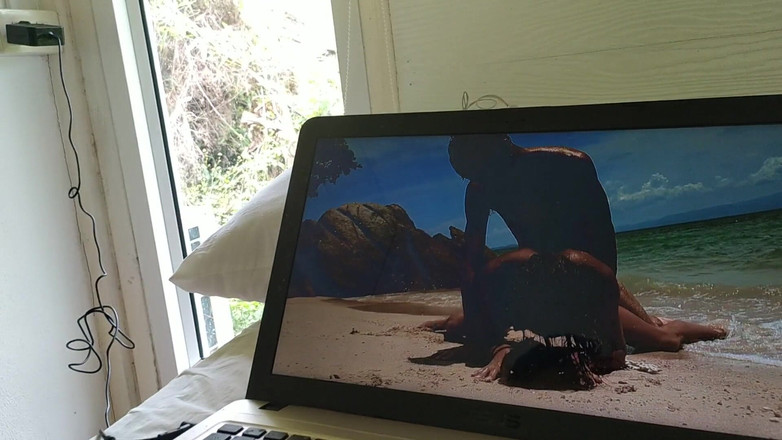 Magia Rosa: Teruja menonton video kami sendiri - sudut pandangan pertama dan pancutan...