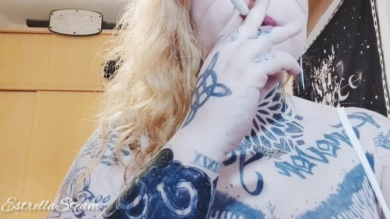 Estrella Steam: 흑인 대물 자지에게 따먹히는 핫한 금발 밀프