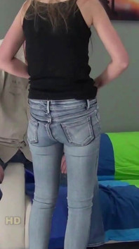 Luca Bella spanking on the couch