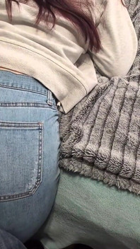Ass Grinding and Worship in Jeans W Cumshot