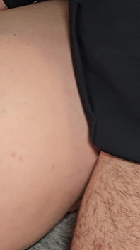 German Hairy Chubby Teen Fucks in Bedroom