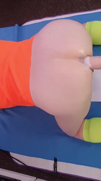 Mike Essex Uzyskiwanie dildo analnego jebana na maszynie