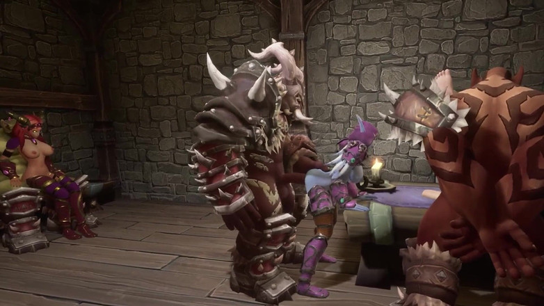 Wraith ward: Orkánská orgie: Parodie na Warcraft