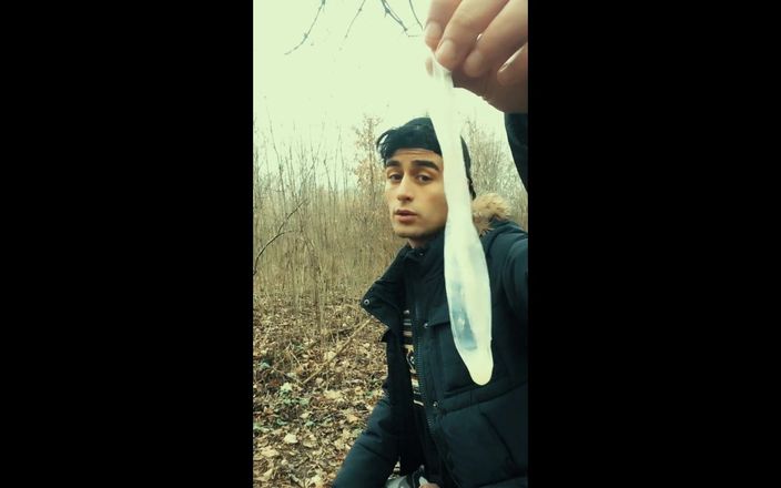 Idmir Sugary: Middle Eastern Guy Swallows Cum From Found Friends Condom and...
