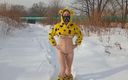 Julia Meow: I went for a walk in the snow in my...