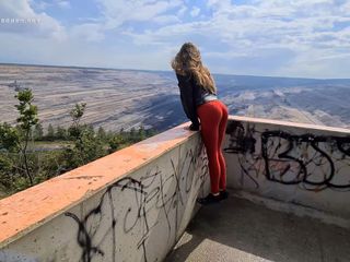 Anne-Eden: Please fuck me outdoor with this amazing view