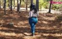 Riderqueen BBW Step Mom Latina Ebony: Stepmother with a Fat Ass Walks with Tight Calypso Pants...