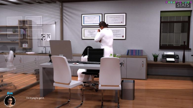 Porny Games: 10ki의 의료 특별 치료 - 첫 근무일, 에로틱 결과 1