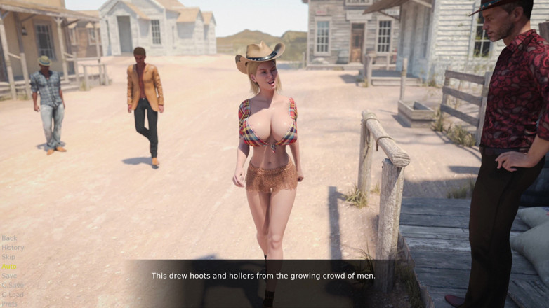 Porngame201: Lucky Lucy and Daltons Banging in the Wild West 1