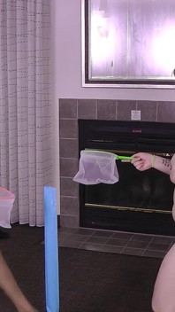 A Playful Slap and Teasing Fingers Game of Strip Elefino