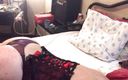 Amoul Solo: T&amp;amp;A 666 - 03 - Masturbation with my Dildo and fuck party in corset,...