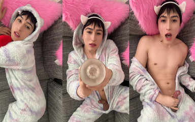 Viper Fierce: Maricas Femboy Fofa Sobrecarga com Ejaculação Xoxo