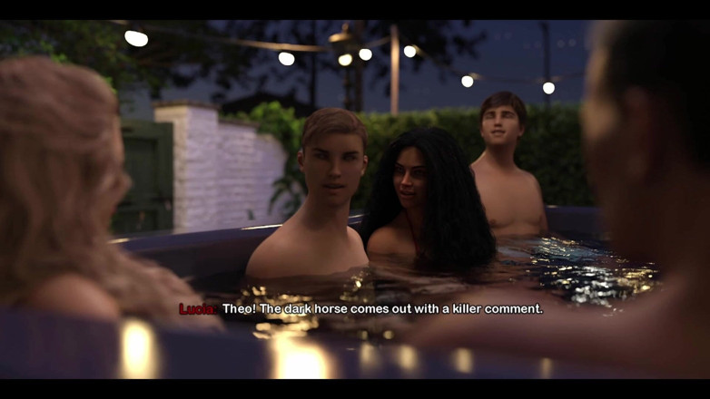 AVN Teller: My Bimbo Dream 41 - Hot Latina Gives Double Handjob in Jacuzzi
