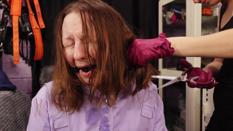 Arya Grander: BDSM Video: Haircut From Mistress (mistress Priest &amp; Arya Grander)