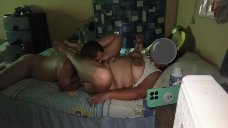 Stepmom_with_big_tits: Good Pussy and Tits Blowjob What Rich Giant Tits She...
