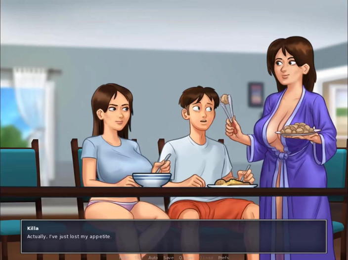 Cartoon Play: Summertime saga part 81 - hush, stepmother will hear you