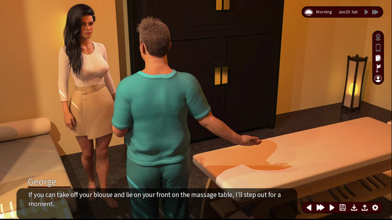 Johannes Gaming: Whispers de Desire 19 Sarah a mers pentru un masaj