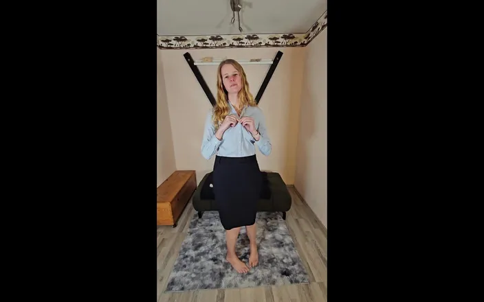 Bikergirl_97: Strip After Work with Intense Orgasm