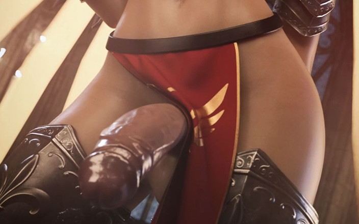 Hatano Oshidax: Forged3dx plăcere dulce intensă Buttocks fierbinte gustoase înghițind pula uriașă sex...