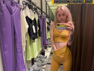 Karneli Bandi: Depraved games in the fitting room. I wanted to make...