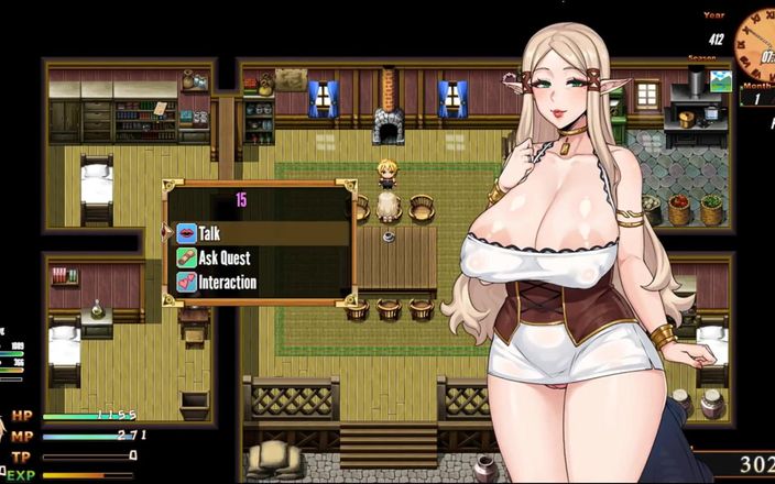 Cumming Gaming: Rabo de Desejo Femboy Hentai Jogo ep.7 Elf MILF fazendo...
