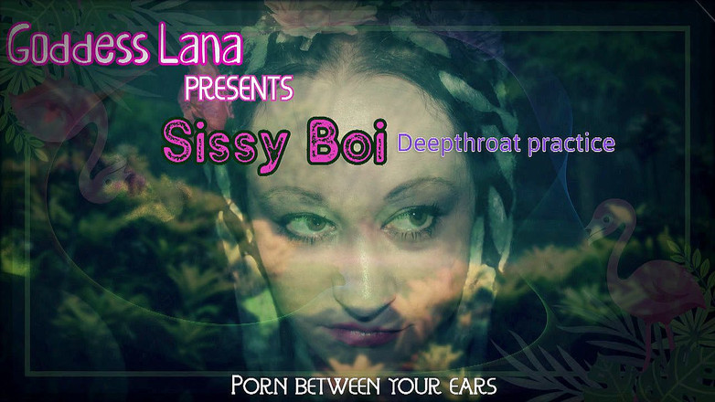 Campsissyboi: Sadece ses - sissy boi derin gırtlak uygulaması