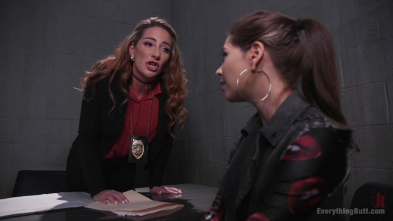 Everything Butt by Kink: Partners in Crime Dirty Cop Punishes Her Suspect with Anal