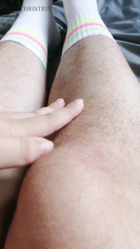Alla naturliga ben retas hårig och sensuell