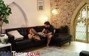 British Teens: Essex Redhead Gets Teased And Edged With The Wand Until...