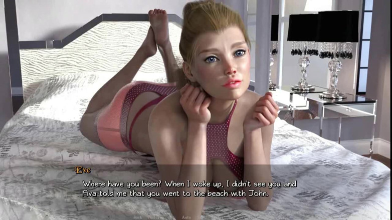 Dirty GamesXxX: Puro amor: chica sexy fue interrumpida cuando comenzó a masturbarse -...