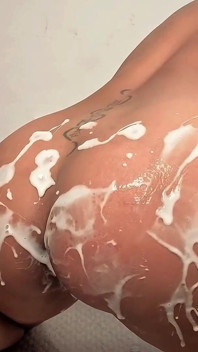 Fantazja o spermie we wszystkich moich dziurkach, Creampie Bukkake Anal