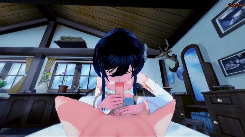 Hentai Smash: Venti gets POV fucked and creampied in his sissy ass -...
