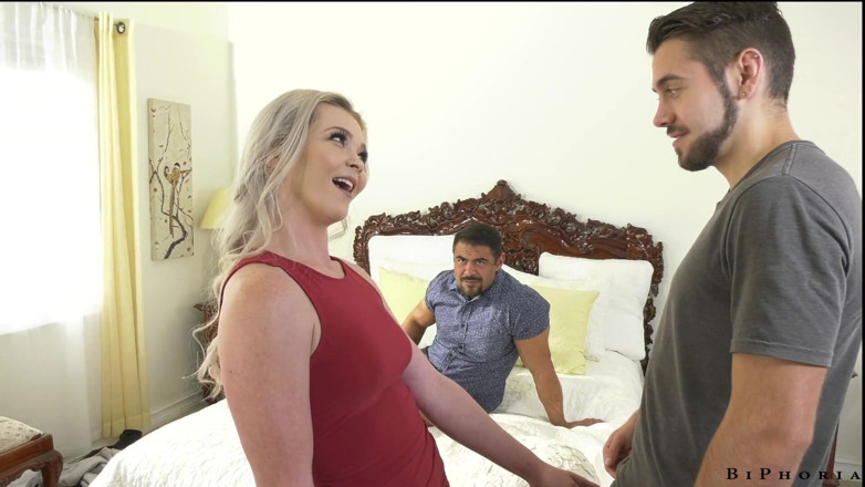 Bi Phoria: Biphoria - Roommie caught jackin-off, time to play!