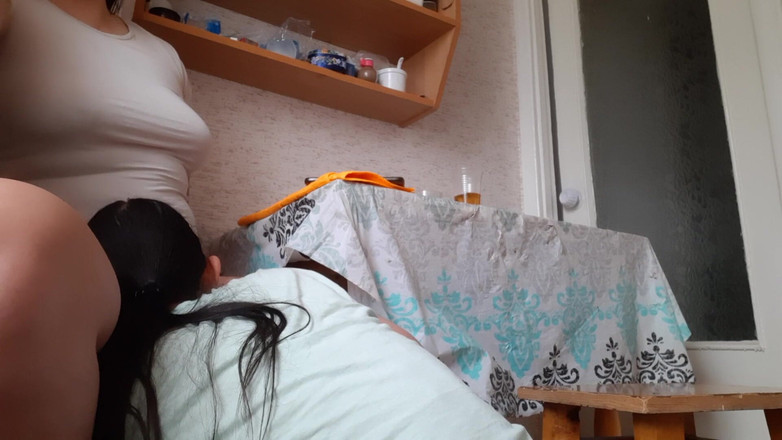 Lesbian-candys: Tükürüyorum ve o yalıyor - lesbian-candys