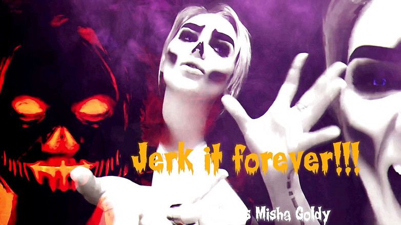 Goddess Misha Goldy: Puterile mele întunecate îți vor face să te masturbezi pentru a scăpa...