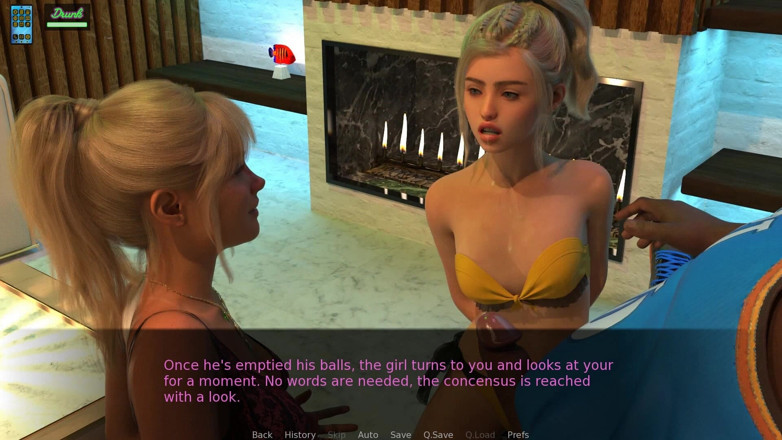 Dirty GamesXxX: Paradise City: Married Blondes Sucking BBC at the Party - Episode 12