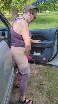 Peeing Like a Man Outdoors