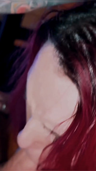 I Eat Her Pussy, Fuck Her Hard, and She Takes a Messy Deep Throat in a Hotel Room