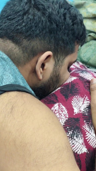 Ass Kiss Romance, Malayali Girl Hot Ass Kiss with Romance in Nighty